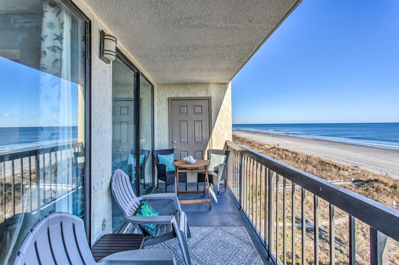 Luxury Myrtle Beach Condo Oceanfront With Hot Tub! Exterior photo