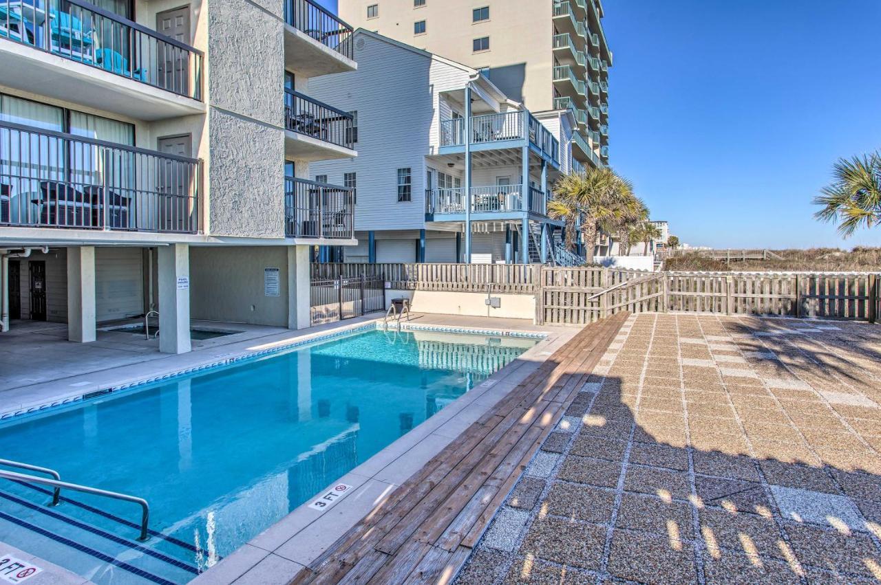 Luxury Myrtle Beach Condo Oceanfront With Hot Tub! Exterior photo